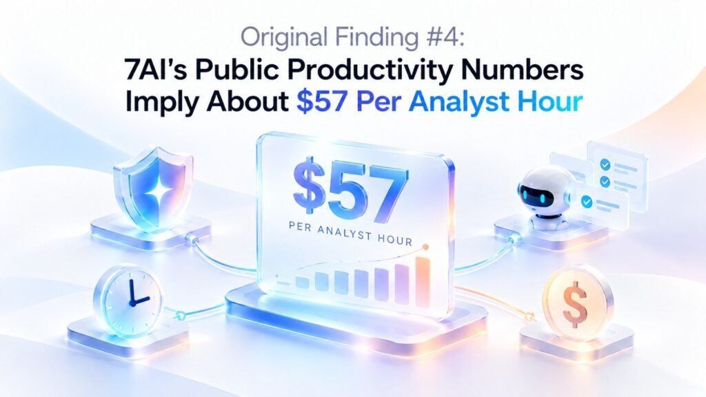 That appears to be the approximate productivity value built into the current public metrics.