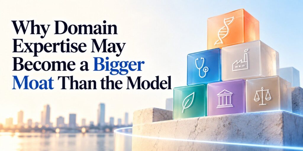 These kinds of capabilities develop through years of product design, customer deployment, proprietary workflow data, integrations, and domain-specific evaluation.