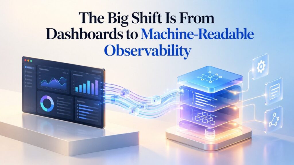 This means the interface to observability may become just as important as the underlying data.