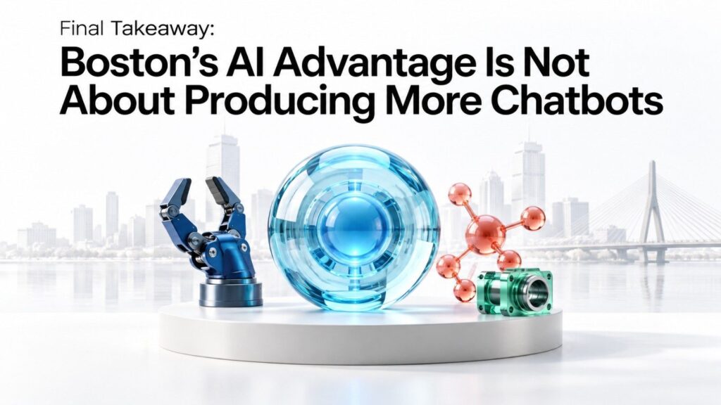 For Boston businesses, it means treating local AI startups as potential operating partners rather than simply technology experiments.