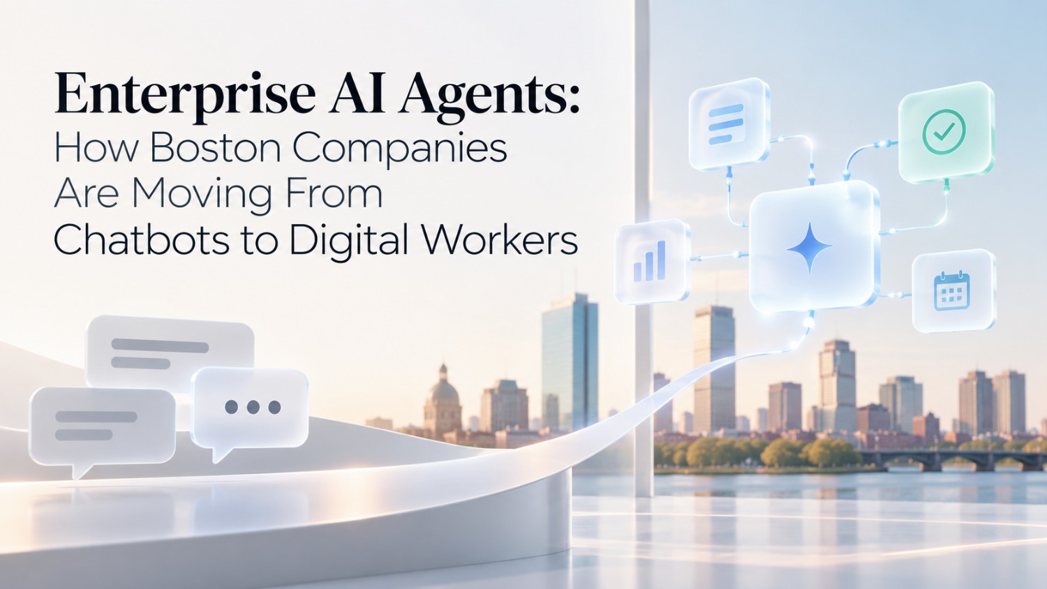Explore how Boston companies are adopting enterprise AI agents to automate workflows, execute tasks and move beyond chatbots toward digital workers.