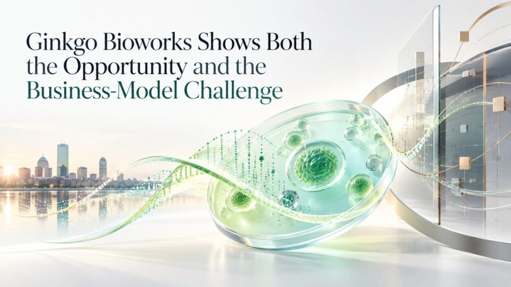AI could help improve the economics of biological infrastructure by making automated labs more productive, reducing the cost of experiments, increasing utilization, or creating new products from the learning loops running through the infrastructure.