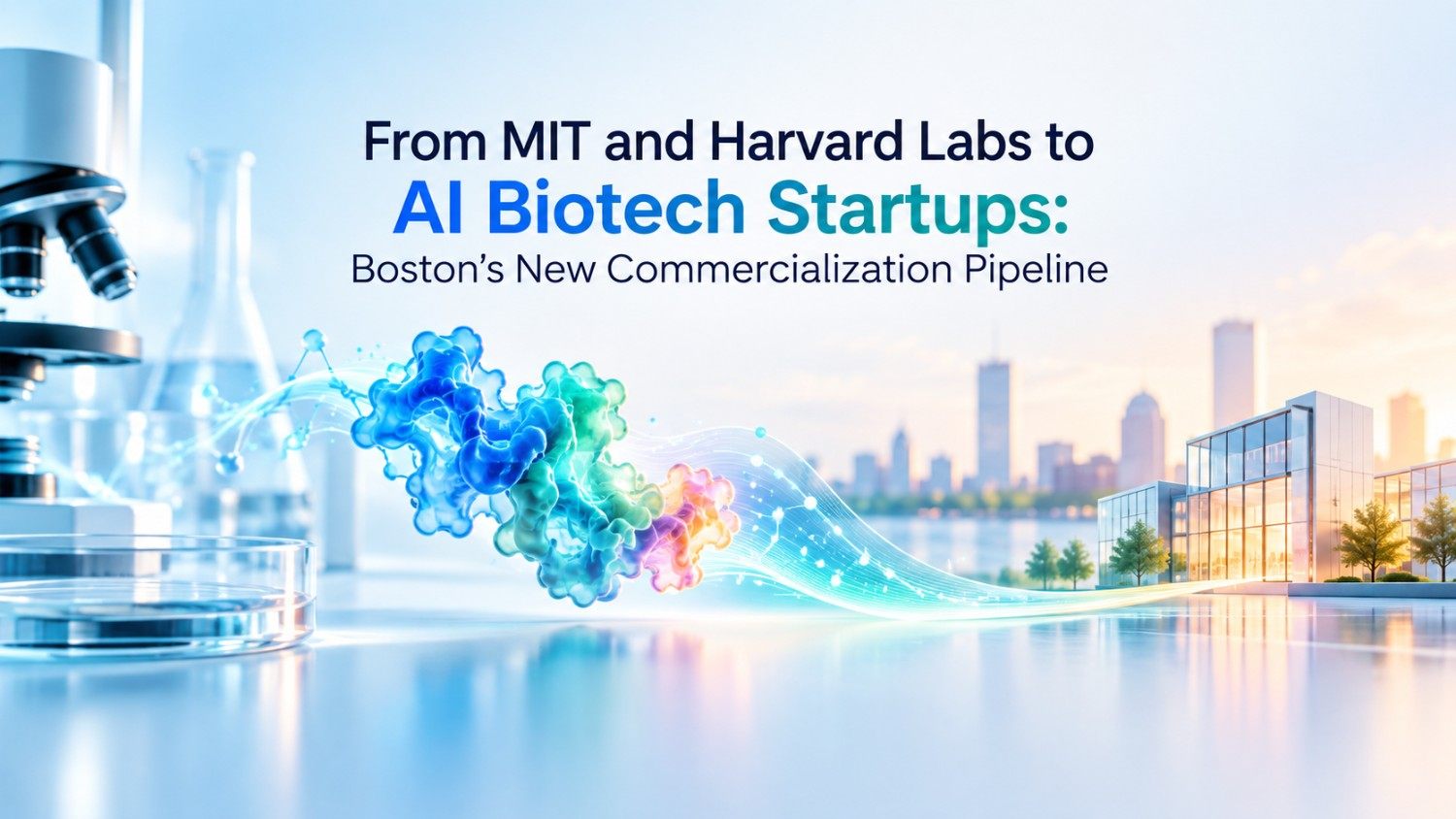 Explore how research from MIT and Harvard is becoming AI biotech startups, creating a powerful commercialization pipeline across Boston and Cambridge.